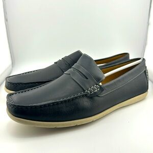 Mercanti Fiorentini Size 9M Loafers Penny Black